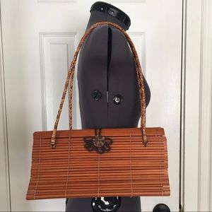 🇹🇭 Bohemian straw shoulder bag Tan